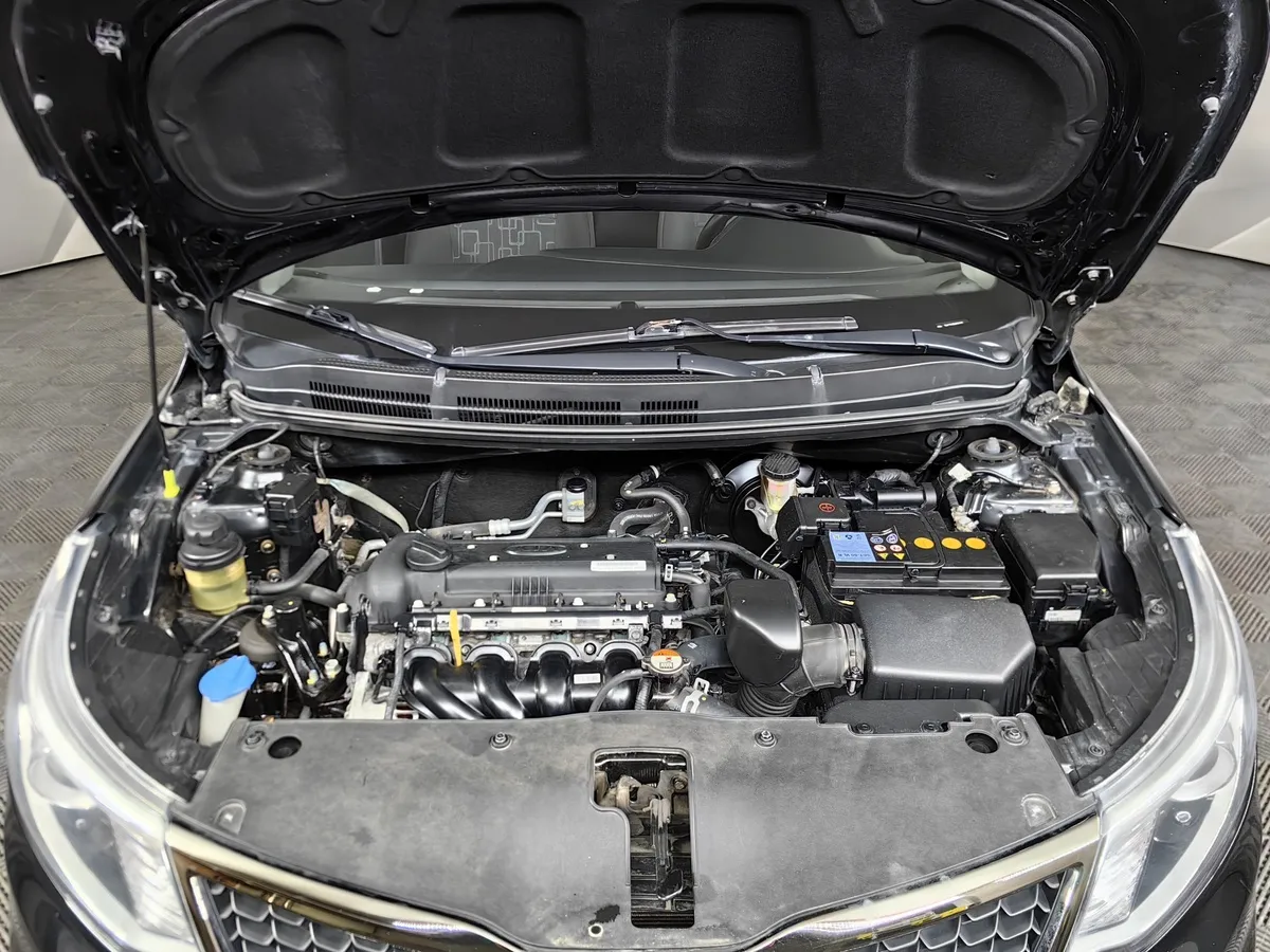 Kia Rio 1.6 AT (123 л.с.) Черный в АВИЛОН. Слайд №11