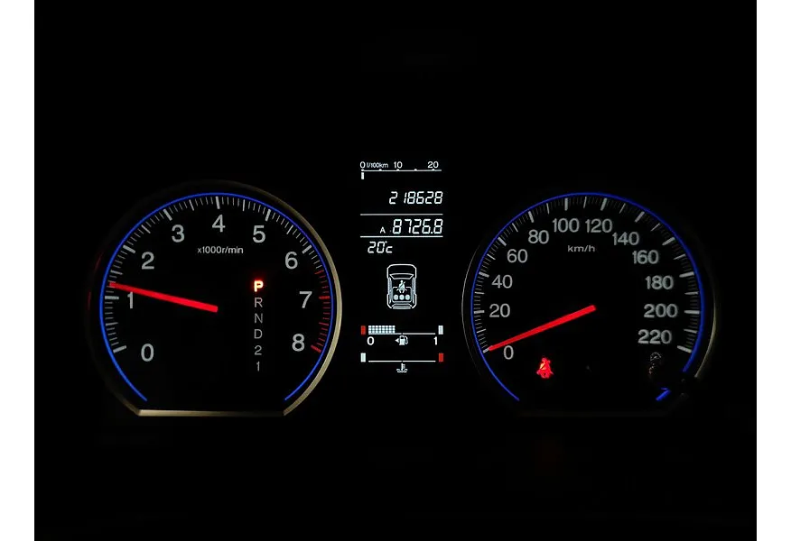 Honda CR-V 2.4 AT 4WD (166 л.с.) Голубой в АВИЛОН. Слайд №19