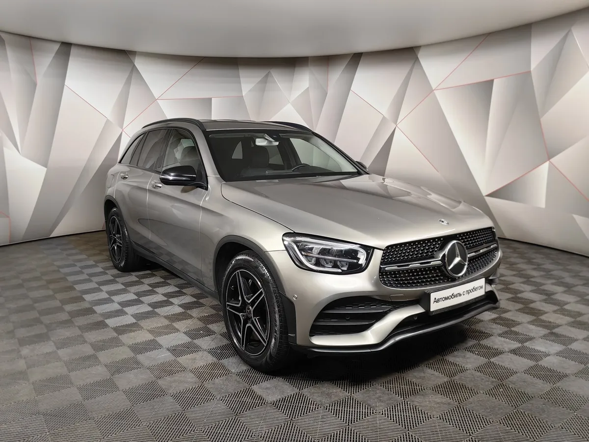 Mercedes-Benz GLC 300 9G-TRONIC 4MATIC (249 л.с.) Sport Plus (Локальная сборка) Серебристый в АВИЛОН. Слайд №3