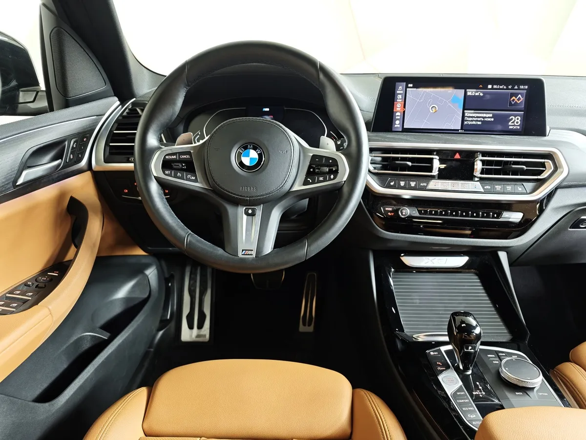 BMW X3 xDrive20i AT (184 л.с.) Черный в АВИЛОН. Слайд №15