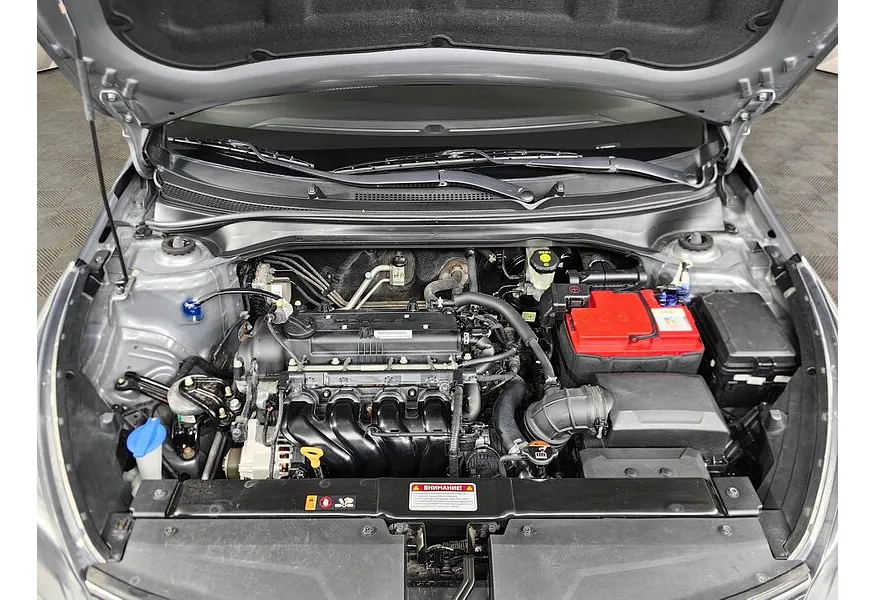 Kia Rio 1.6 AT (123 л.с.) Серый в АВИЛОН. Слайд №11