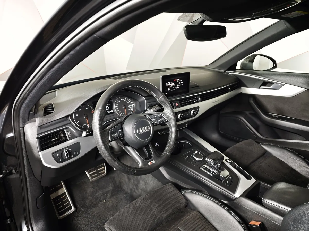 Audi A4 2.0 TDI S tronic quattro (190 л.с.) Черный в АВИЛОН. Слайд №19