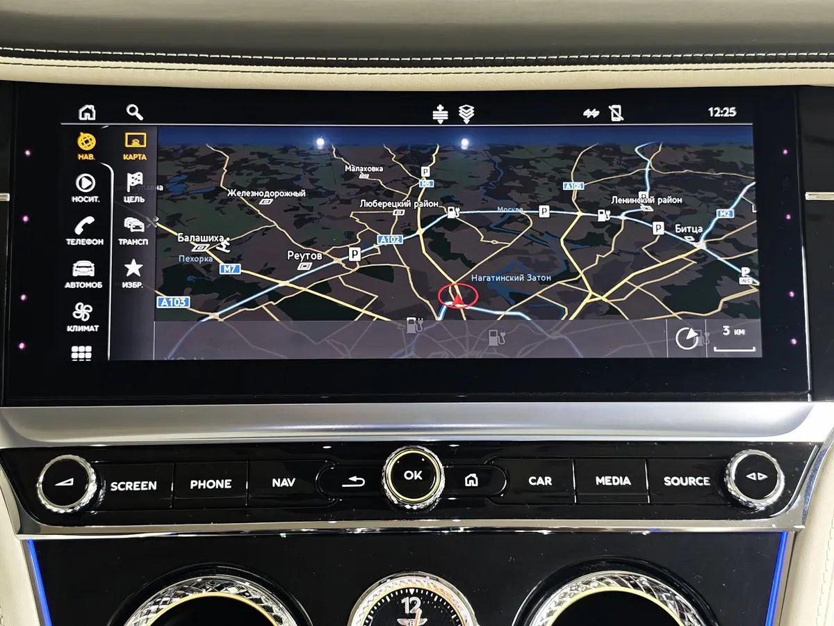 Bentley Continental GT 6.0 AWD AMT (635 л.с.) Синий в АВИЛОН. Слайд №20