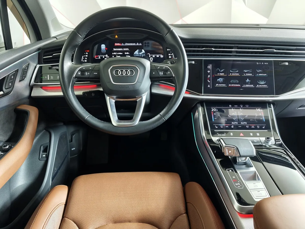 Audi Q7 3.0 TDI Tiptronic quattro (249 л.с.) Белый в АВИЛОН. Слайд №20