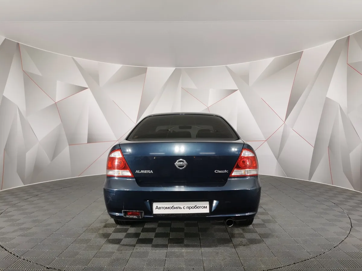 Nissan Almera Classic 1.6 AT (107 л.с.) Синий в АВИЛОН. Слайд №8