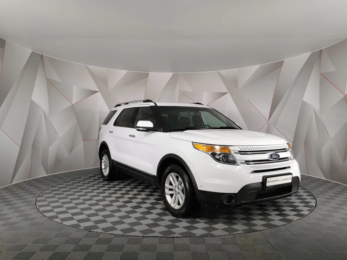 Ford Explorer 3.5 SelectShift 4WD (294 л.с.) Limited (LTD) Белый в АВИЛОН. Слайд №3