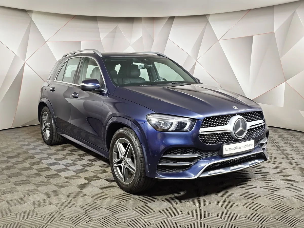 Mercedes-Benz GLE 300 d 4MATIC 9G-TRONIC (245 л.с.) Sport (Локальная сборка) Синий в АВИЛОН. Слайд №3