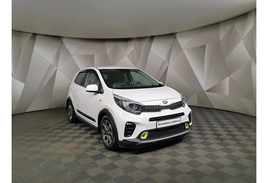 Kia Picanto 1.2 AT (84 л.с.) X-Line Белый в АВИЛОН. Слайд №3