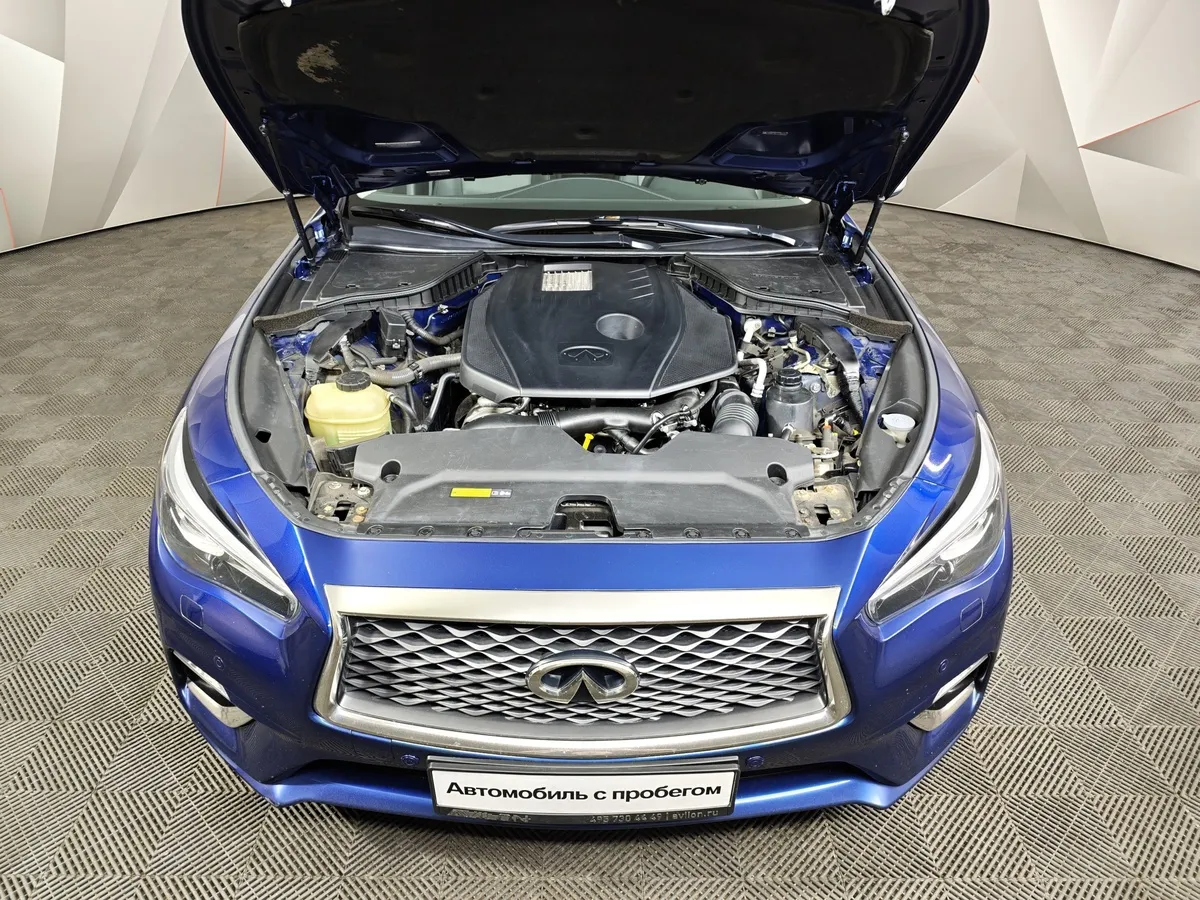 Infiniti Q50 2.0 T AT (211 л.с.) Синий в АВИЛОН. Слайд №11