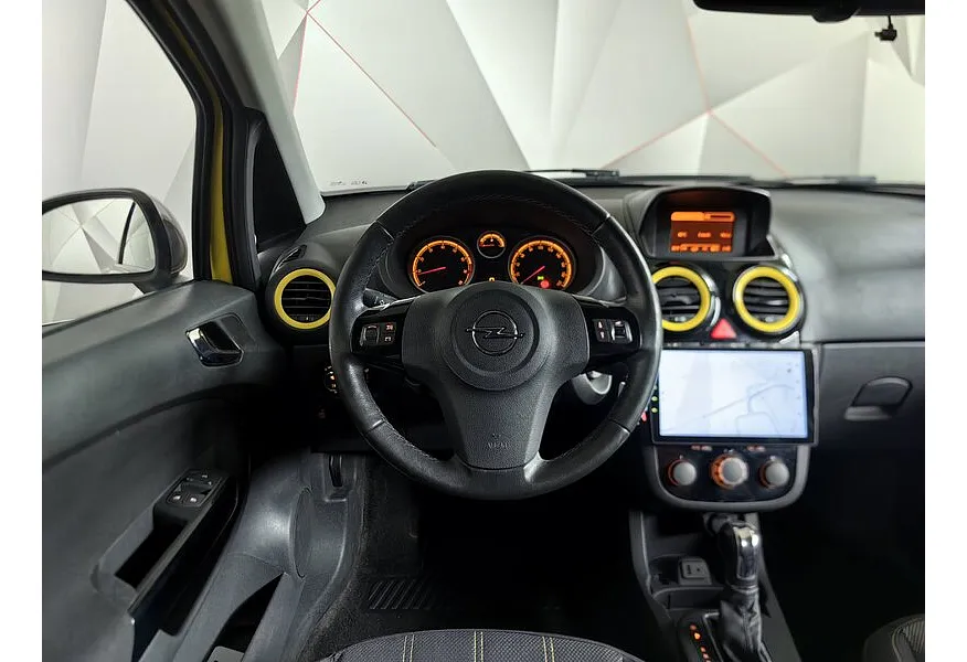 Opel Corsa 1.4 AT (90 л.с.) Желтый в АВИЛОН. Слайд №17
