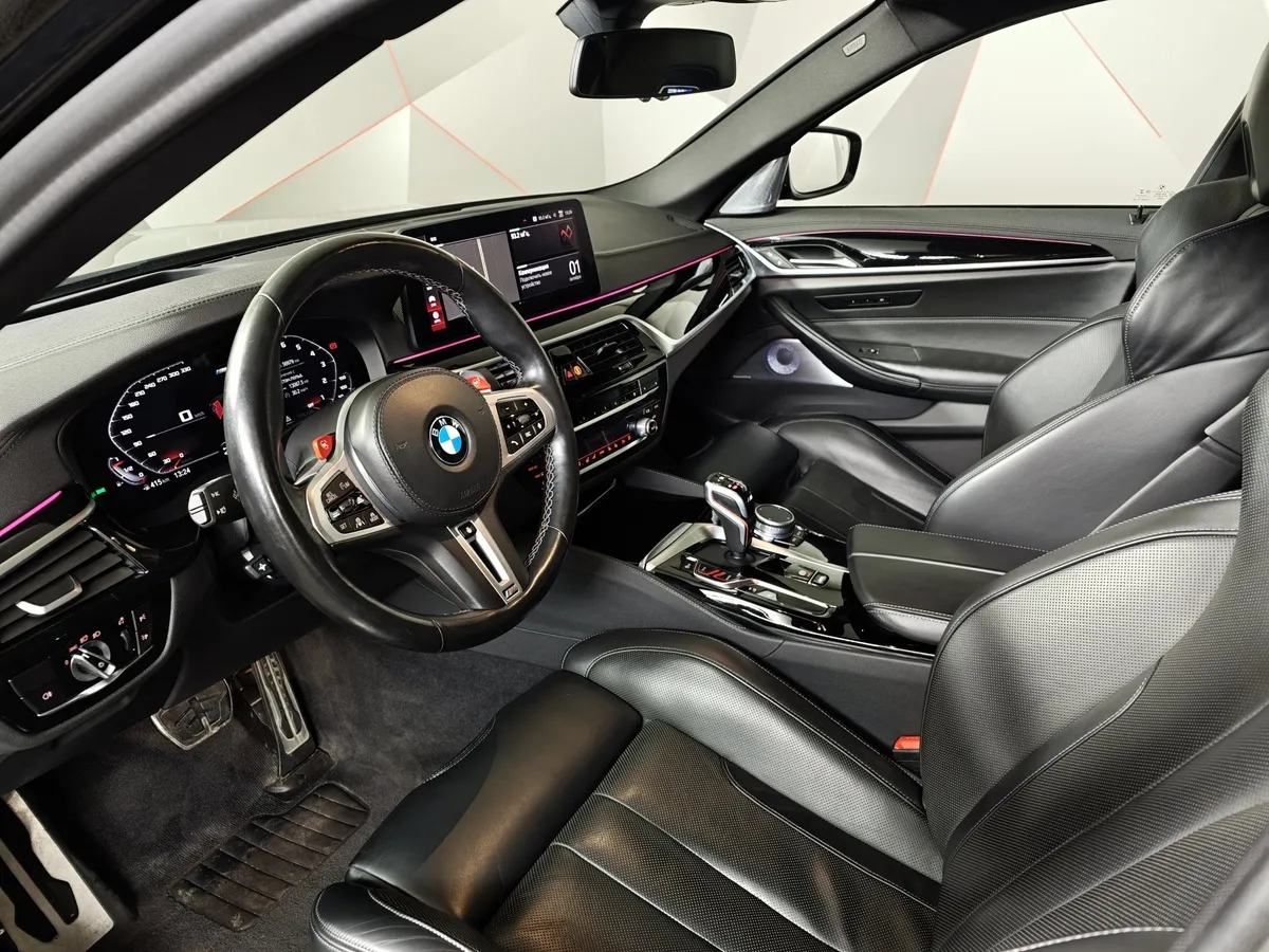 BMW M5 4.4 Steptronic xDrive (625 л.с.) SE Черный в АВИЛОН. Слайд №12