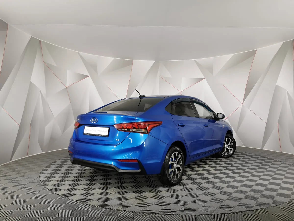 Hyundai Solaris 1.6 MT (123 л.с.) Active Plus Синий в АВИЛОН. Слайд №2