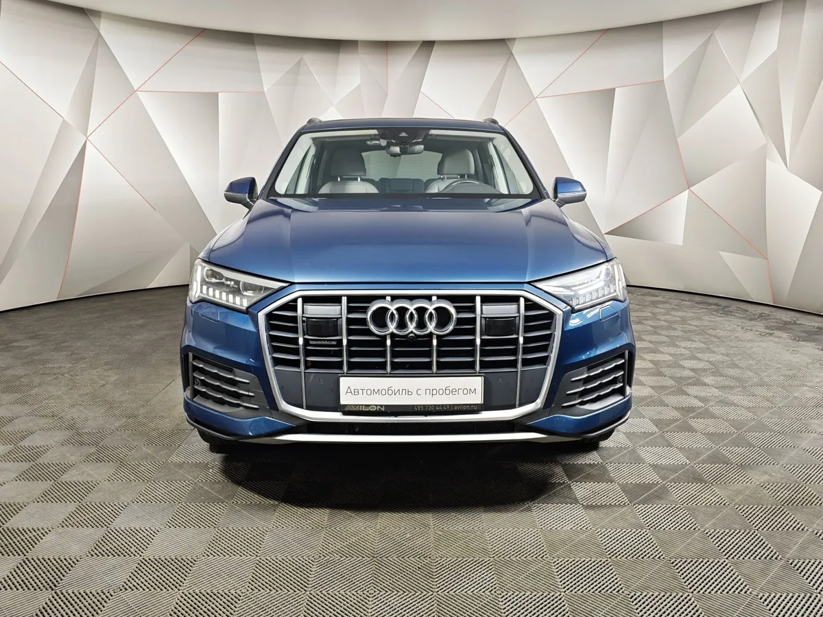 Audi Q7 3.0 TDI Tiptronic quattro (249 л.с.) Sport Синий в АВИЛОН. Слайд №7