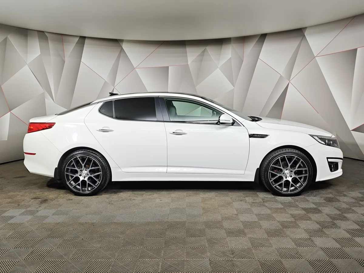 Kia Optima 2.4 AT (180 л.с.) Comfort Белый в АВИЛОН. Слайд №6