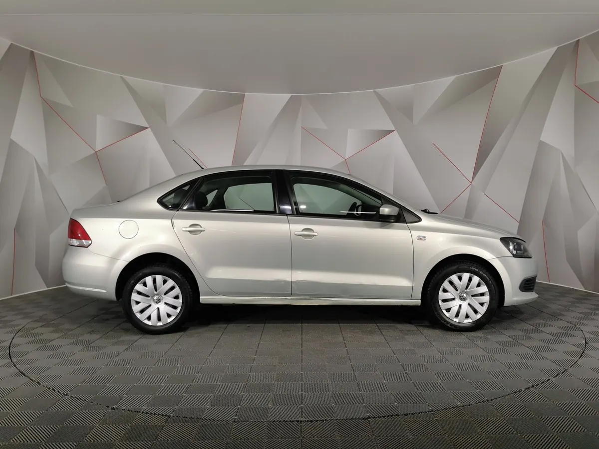 Volkswagen Polo 1.6 Tiptronic (105 л.с.) Comfortline Серебристый в АВИЛОН. Слайд №6