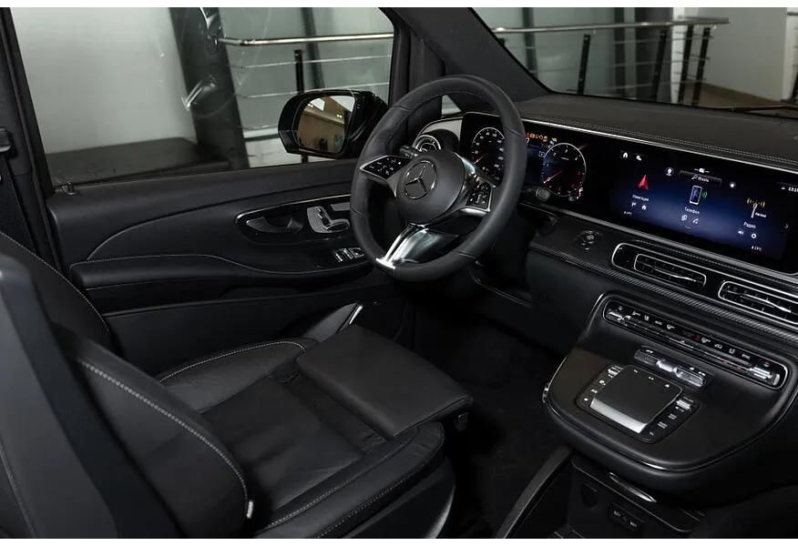 Mercedes-Benz V-Класс V 300 d L3 4MATIC 9G-TRONIC (237 л.с.) Avantgarde Черный в АВИЛОН. Слайд №15