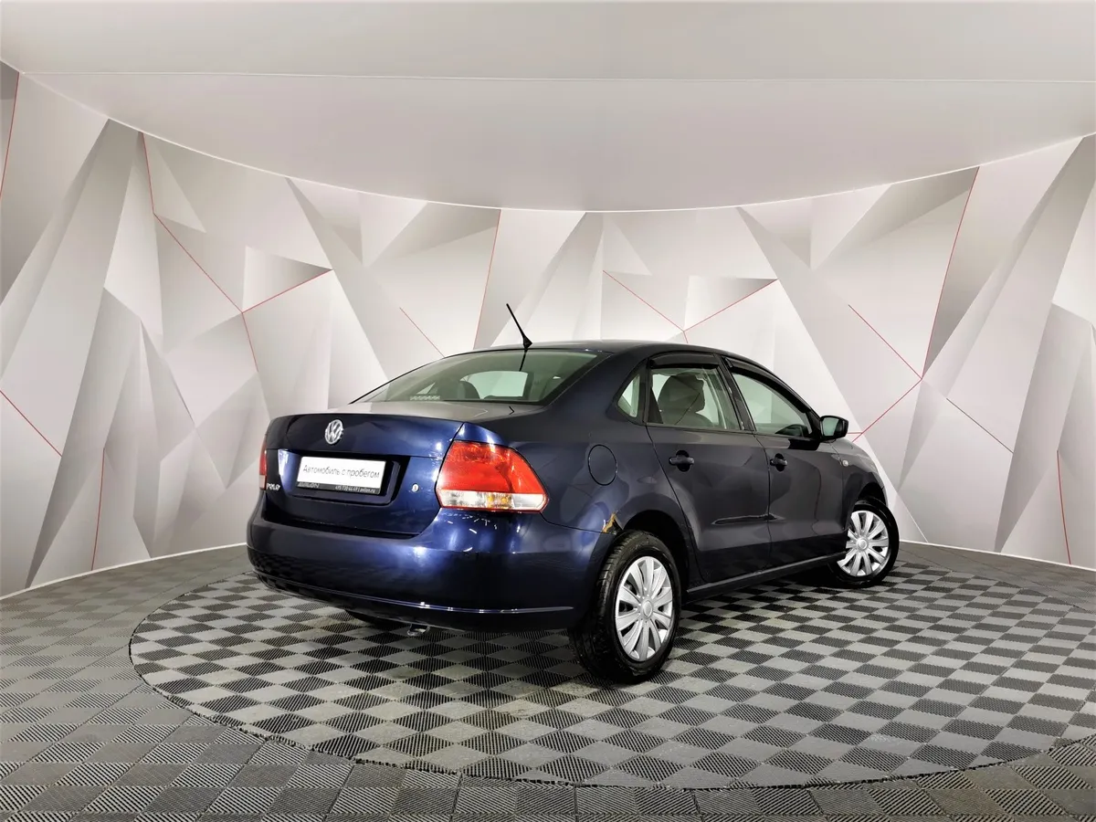 Volkswagen Polo 1.6 Tiptronic (105 л.с.) Comfortline Синий в АВИЛОН. Слайд №2
