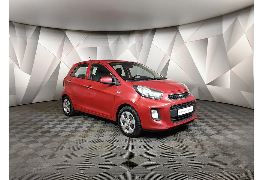 Kia Picanto 1.2 AT (84 л.с.) Красный в АВИЛОН. Слайд №3