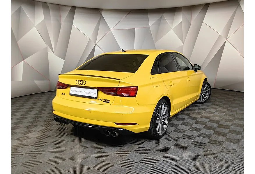 Audi A3 2.0 TFSI S-tronic quattro (190 л.с.) Sport Желтый в АВИЛОН. Слайд №2