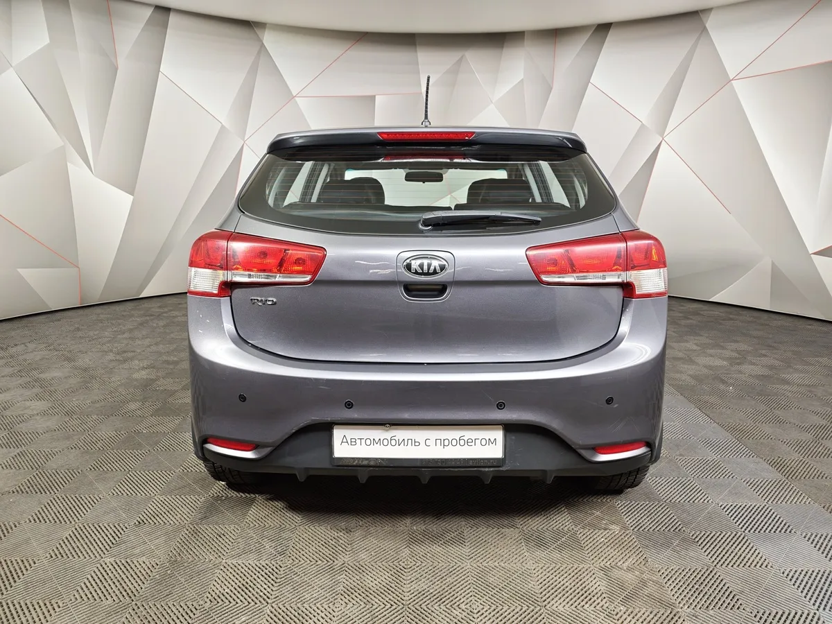 Kia Rio 1.6 AT (123 л.с.) Серый в АВИЛОН. Слайд №8