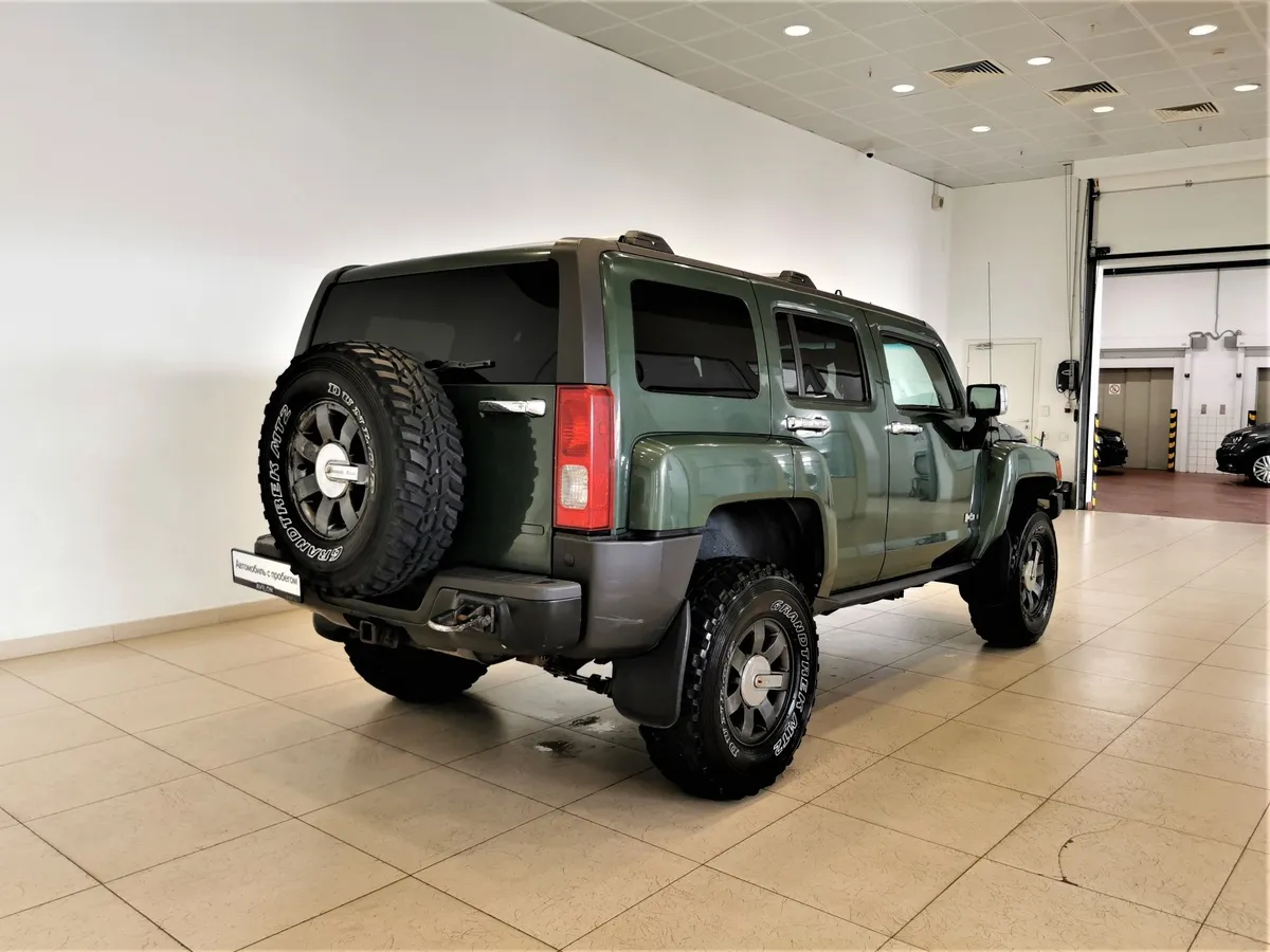 Hummer H3 3.5 AT (223 л.с.) Зеленый в АВИЛОН. Слайд №2