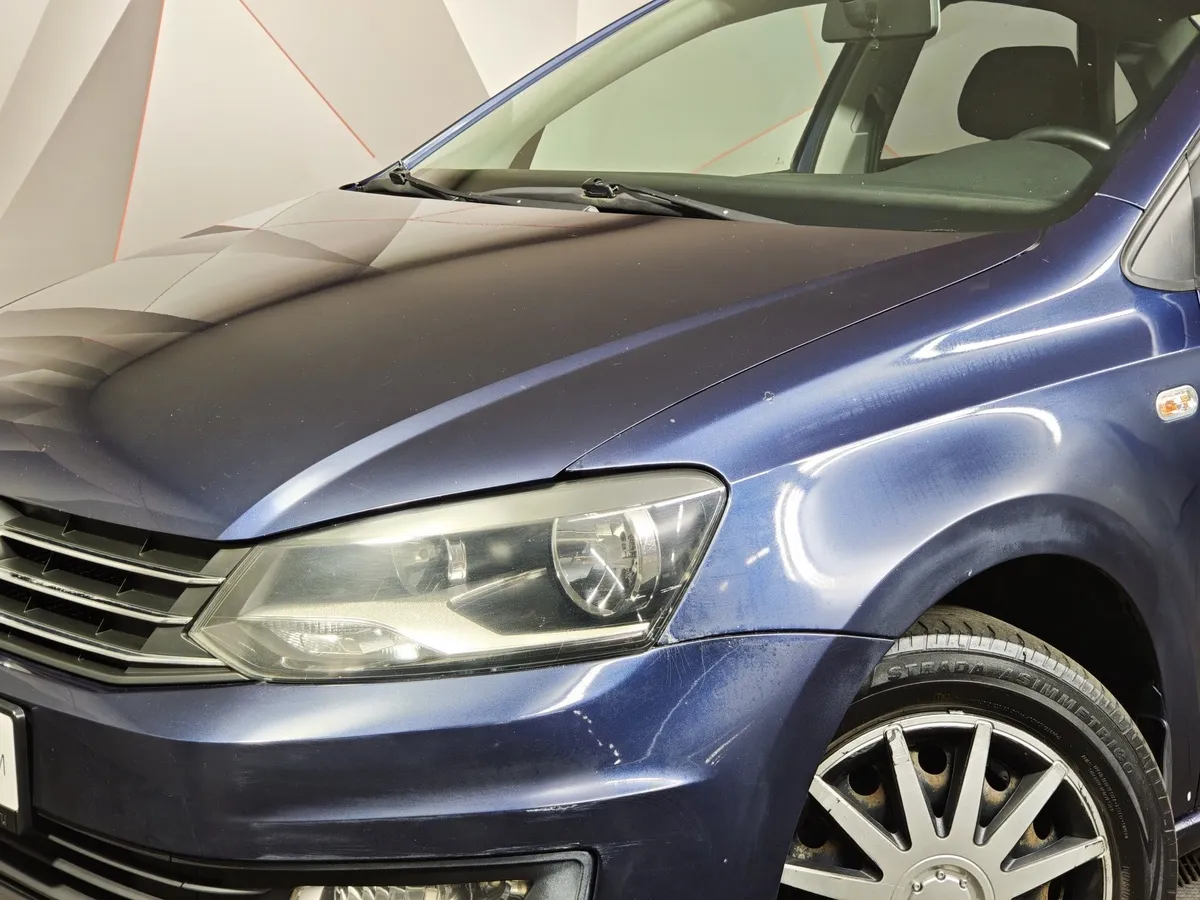 Volkswagen Polo 1.6 MPI AT (110 л.с.) Comfortline Синий в АВИЛОН. Слайд №10