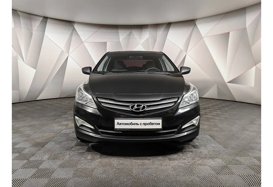 Hyundai Solaris 1.6 AT (123 л.с.) Comfort Черный в АВИЛОН. Слайд №5