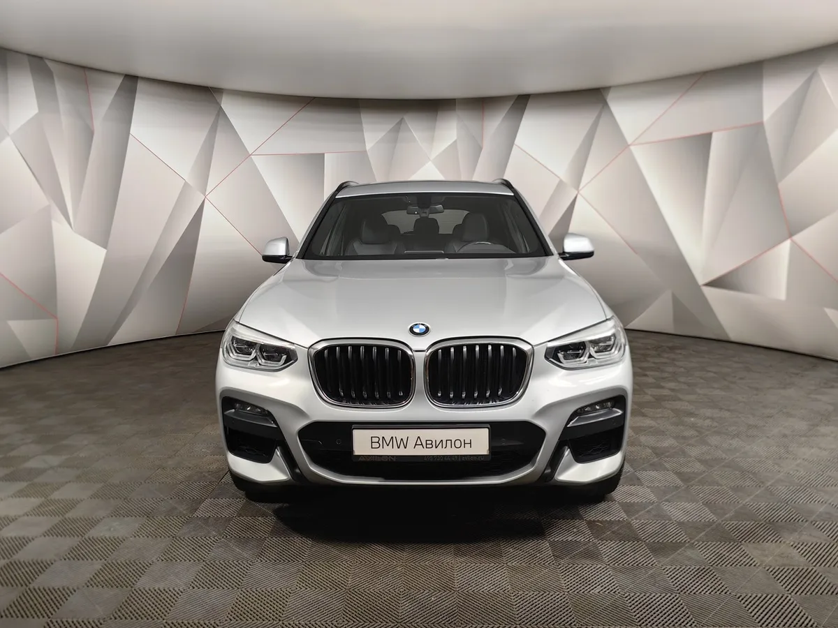 BMW X3 xDrive20d AT (190 л.с.) M Sport Серебристый в АВИЛОН. Слайд №3