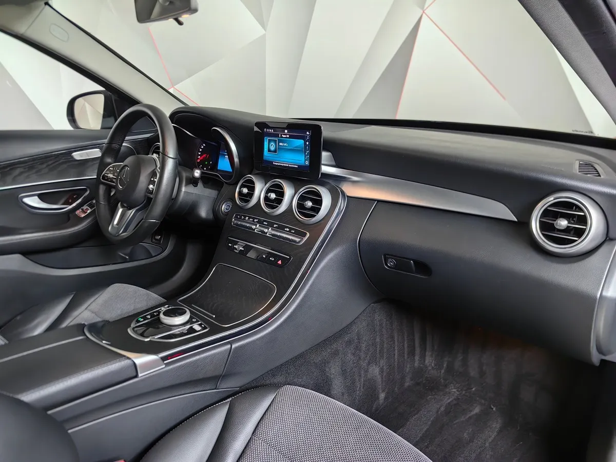Mercedes-Benz C-Класс C 180 9G-TRONIC (150 л.с.) Avantgarde Черный в АВИЛОН. Слайд №13