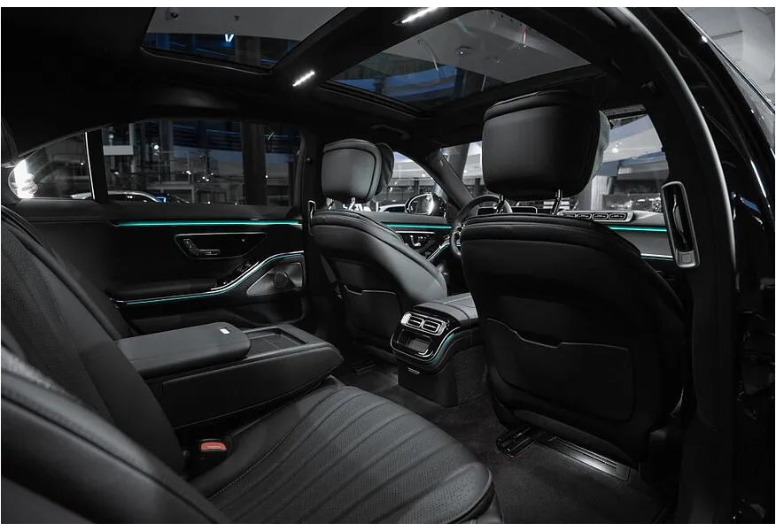 Mercedes-Benz S-Класс S 450 d 9G-TRONIC 4MATIC (330 л.с.) Черный в АВИЛОН. Слайд №14