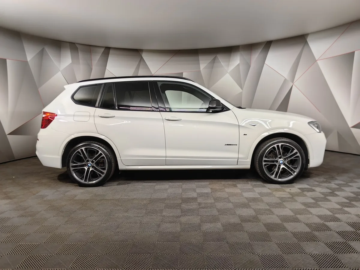 BMW X3 xDrive20i AT (184 л.с.) Белый в АВИЛОН. Слайд №6