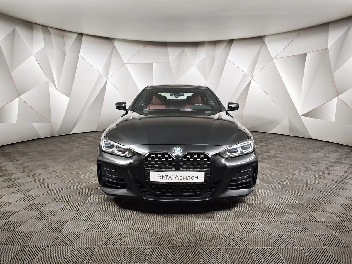 BMW 4 серия 420d xDrive AT (190 л.с.) M Sport Pro Черный в АВИЛОН. Слайд №3