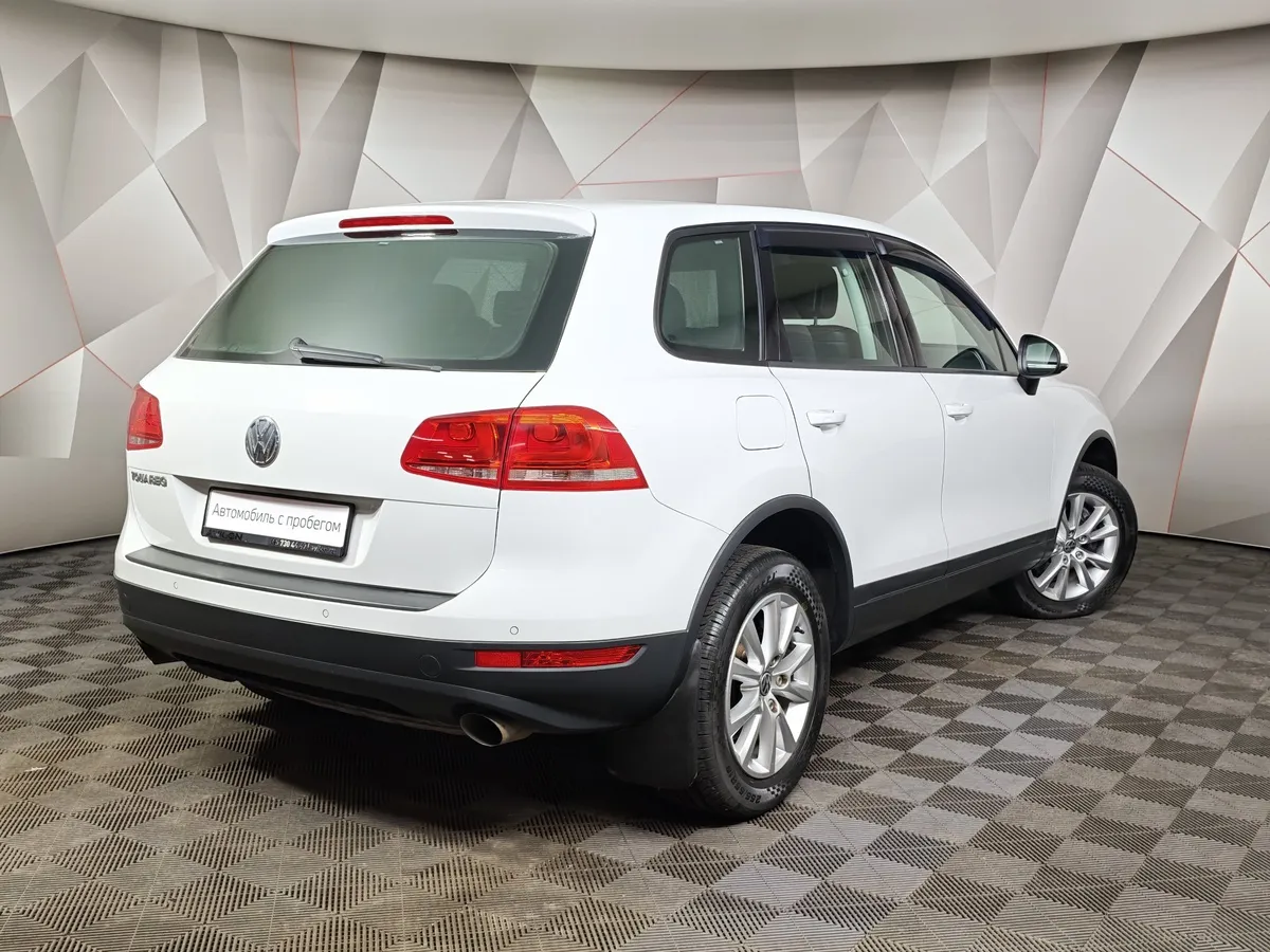 Volkswagen Touareg 3.6 FSI Tiptronic 4Motion (249 л.с.) V6 FSI Белый в АВИЛОН. Слайд №2