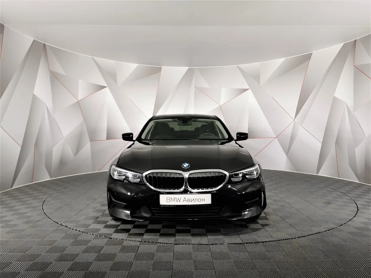 BMW 3 серия 318d Steptronic (150 л.с.) Черный в АВИЛОН. Слайд №3