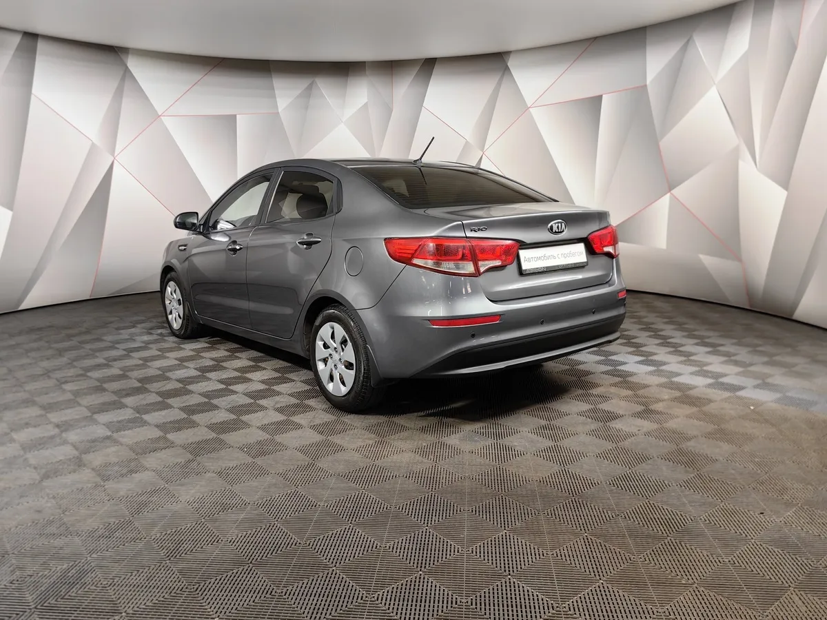 Kia Rio 1.6 AT (123 л.с.) Comfort Серый в АВИЛОН. Слайд №4