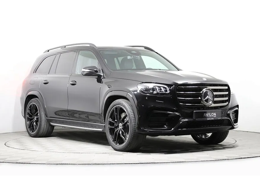 Mercedes-Benz GLS 450 d 9G-TRONIC 4Matic (367 л.с.) Черный в АВИЛОН. Слайд №2