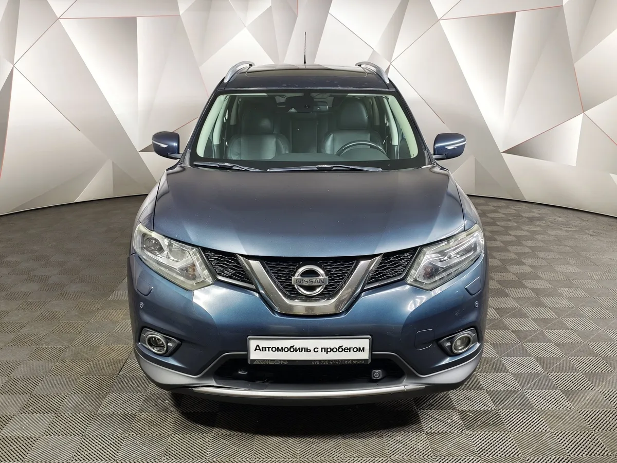 Nissan X-Trail 2.5 CVT AWD (171 л.с.) Синий в АВИЛОН. Слайд №7