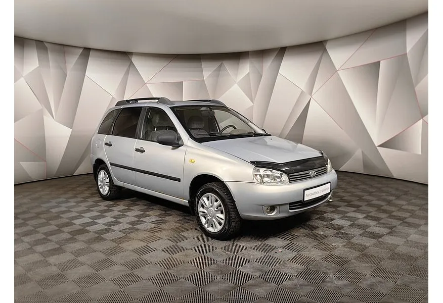 ВАЗ (Lada) Kalina 1.4 MT 16 кл (Евро-3) (89 л.с.) Серебристый в АВИЛОН. Слайд №3