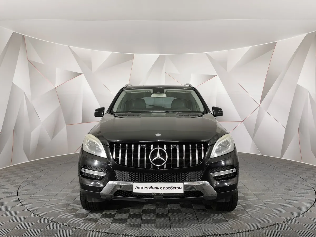 Mercedes-Benz M-Класс ML 350 BlueEfficiency 7G-Tronic Plus 4Matic (306 л.с.) Черный в АВИЛОН. Слайд №7