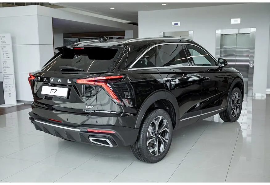 Haval F7 2.0T AWD 7DCT (200 л.с.) Техно + Черный в АВИЛОН. Слайд №8