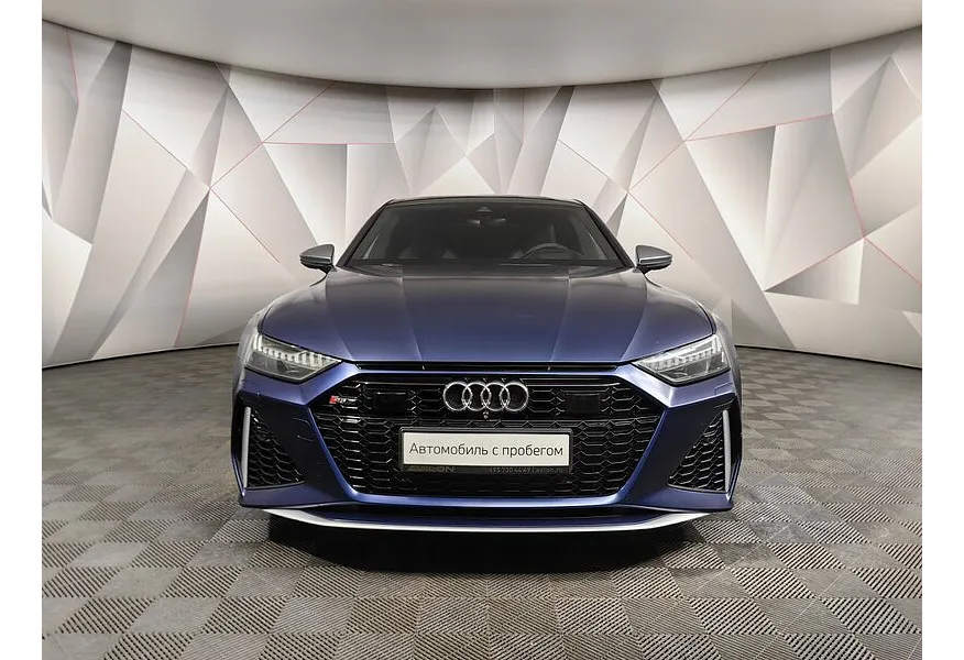 Audi RS 7 4.0 TFSI Tiptronic quattro (600 л.с.) Синий в АВИЛОН. Слайд №7