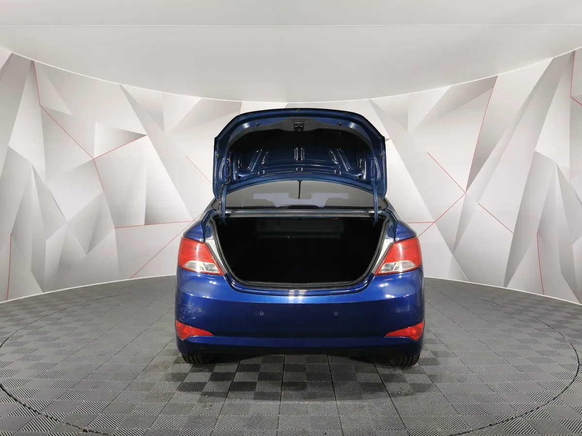 Hyundai Solaris 1.6 AT (123 л.с.) Синий в АВИЛОН. Слайд №11