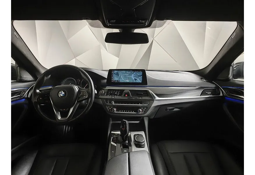 BMW 5 серия 520d Steptronic (190 л.с.) Белый в АВИЛОН. Слайд №11