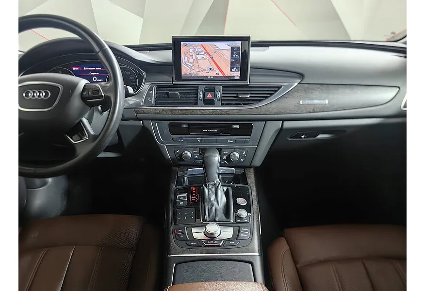 Audi A6 2.0 TFSI S tronic quattro (249 л.с.) Business Синий в АВИЛОН. Слайд №15