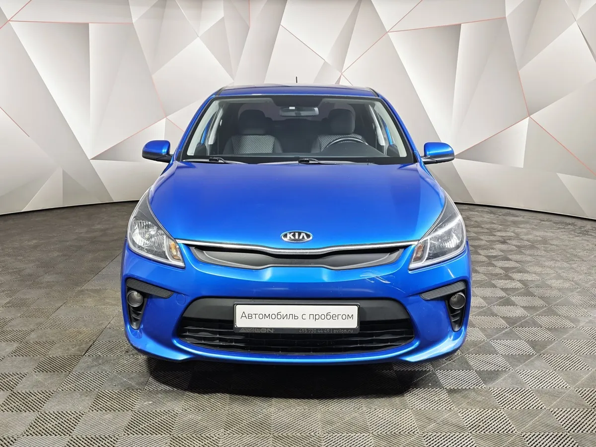 Kia Rio 1.4 AT (100 л.с.) Fleet Синий в АВИЛОН. Слайд №6