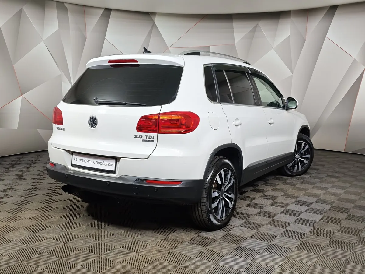 Volkswagen Tiguan 2.0 TDI 4Motion AT (140 л.с.) Track & Style Белый в АВИЛОН. Слайд №2