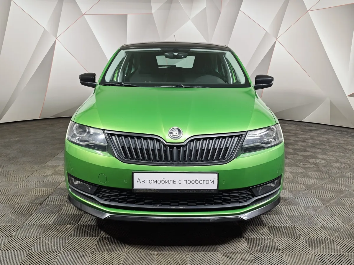 Skoda Rapid 1.4 TSI DSG (125 л.с.) Active Зеленый в АВИЛОН. Слайд №7