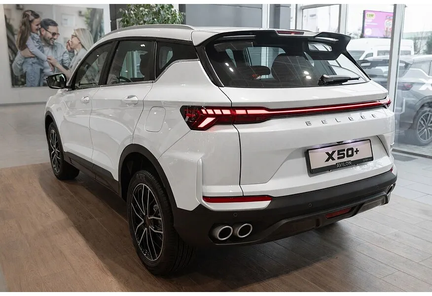 Belgee X50+ 1.5T DCT FWD (147 л.с.) Стиль Белый в АВИЛОН. Слайд №4