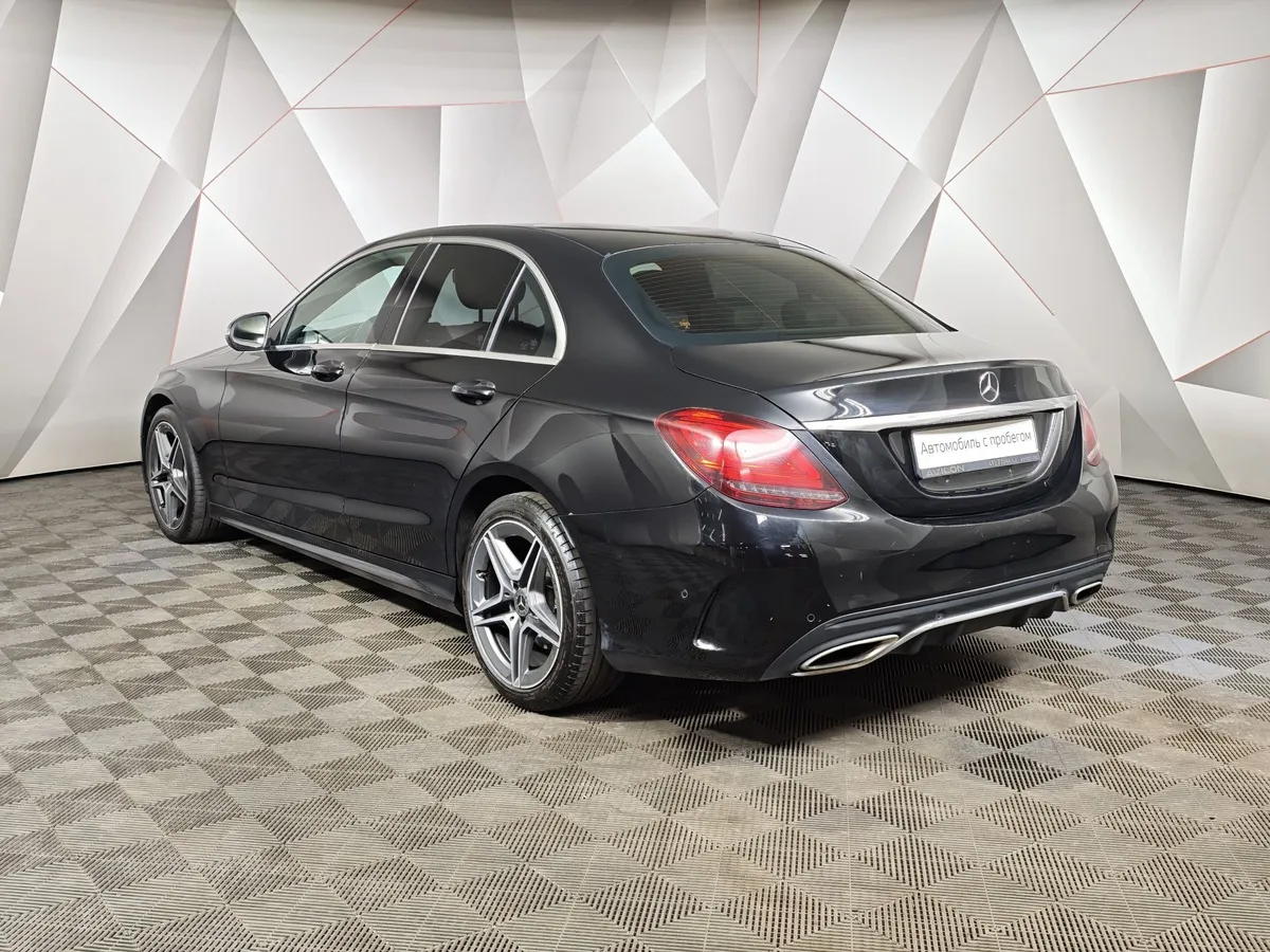 Mercedes-Benz C-Класс C 200 9G-TRONIC 4MATIC (190 л.с.) Sport Черный в АВИЛОН. Слайд №4