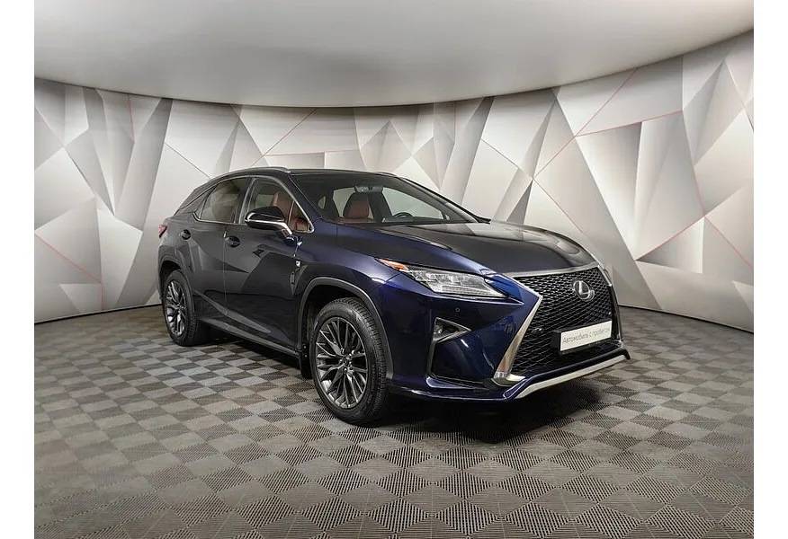 Lexus RX 200t AT AWD (238 л.с.) F-Sport Синий в АВИЛОН. Слайд №3